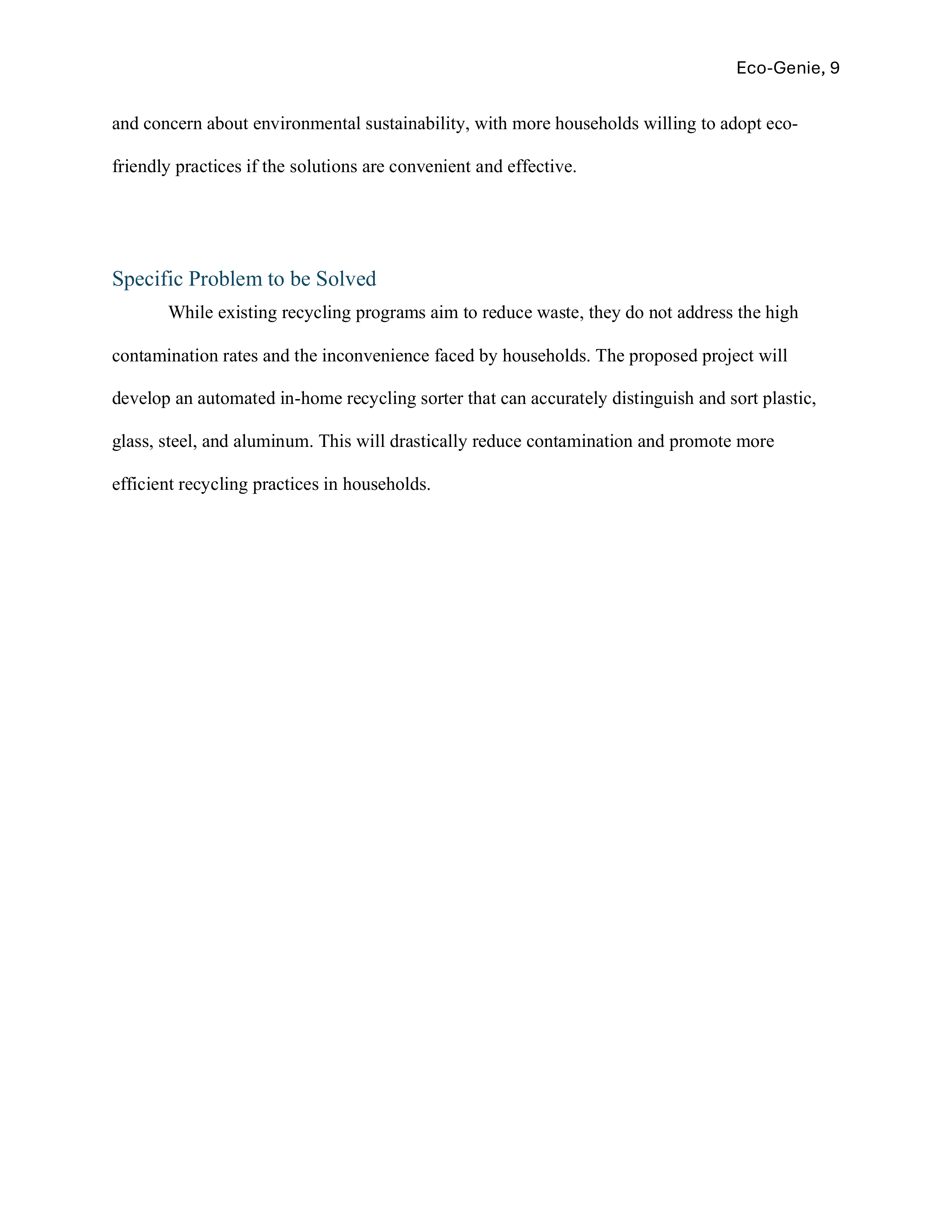 Eco-Genie Proposal page 10