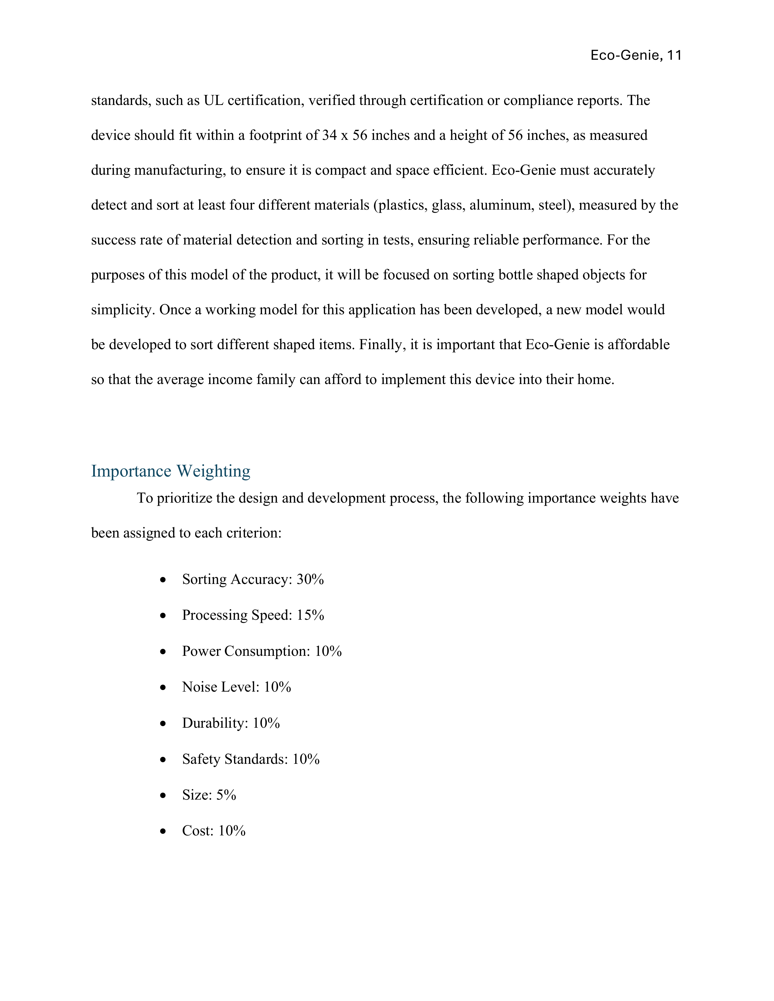 Eco-Genie Proposal page 12