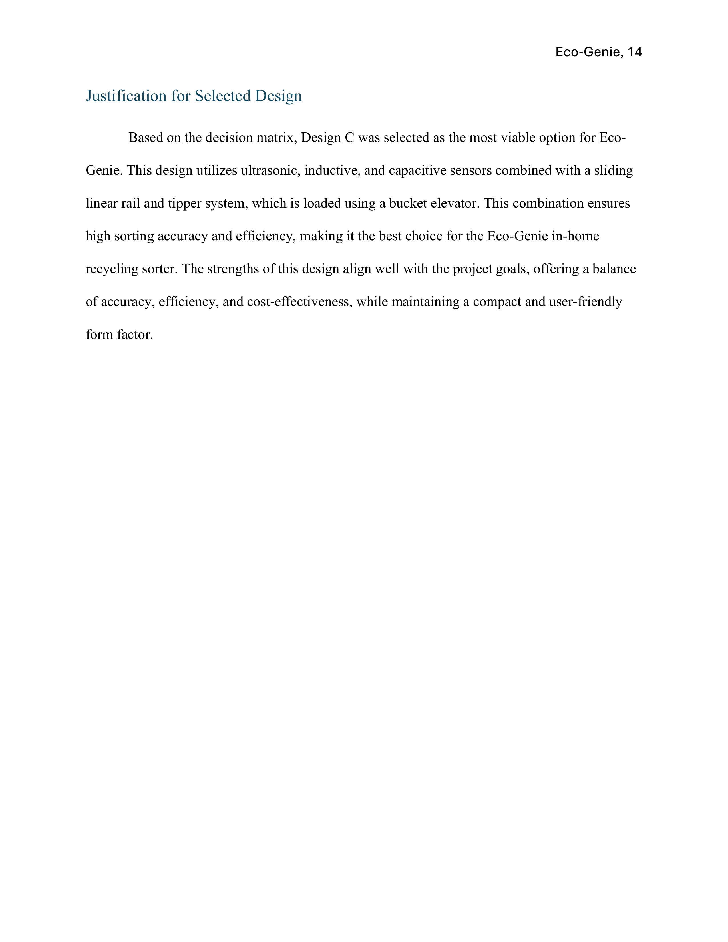 Eco-Genie Proposal page 15
