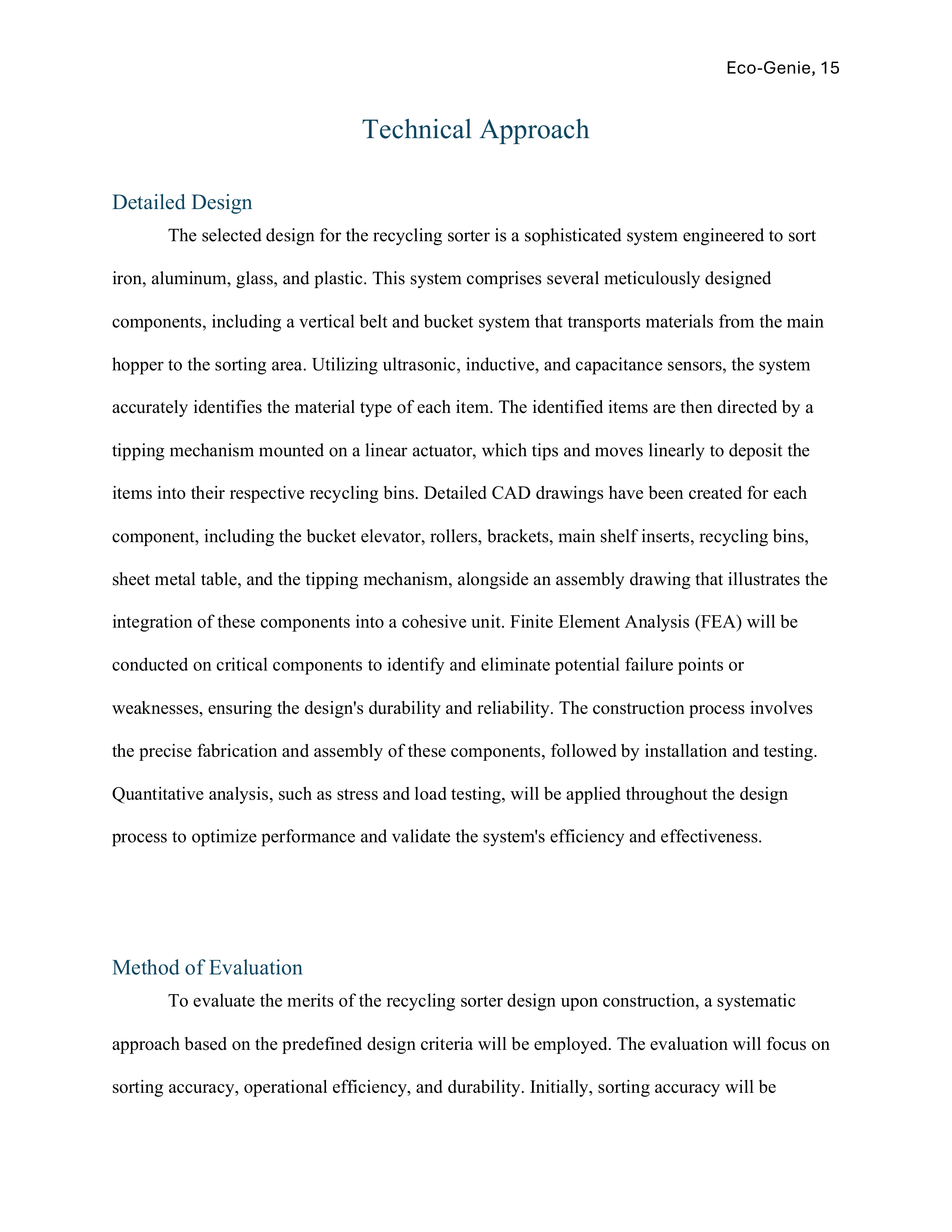 Eco-Genie Proposal page 16