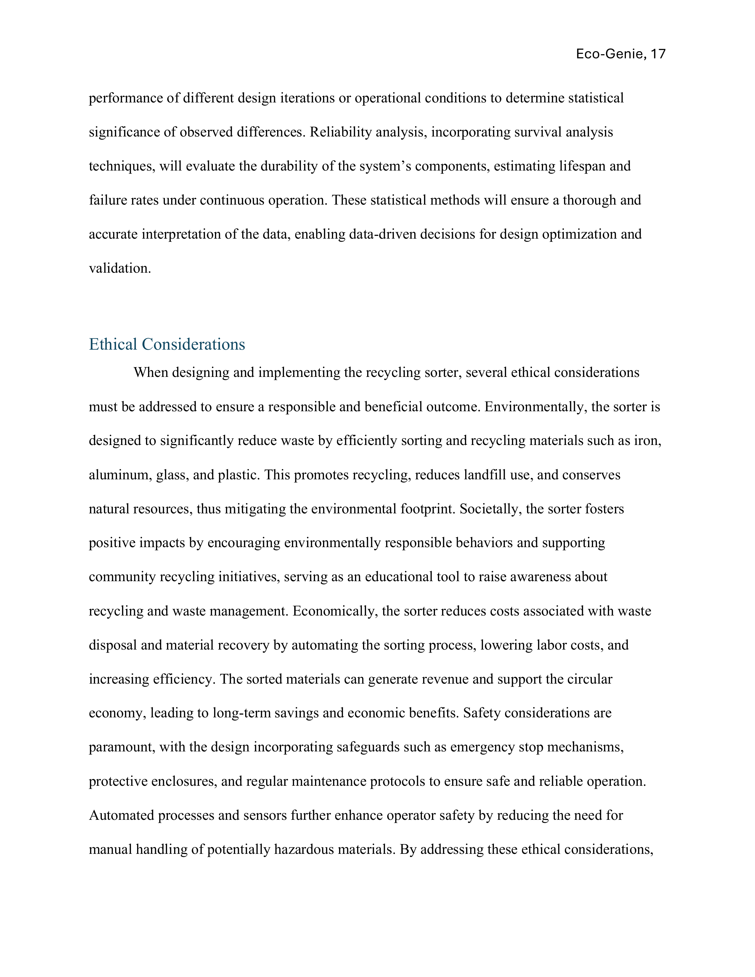 Eco-Genie Proposal page 18