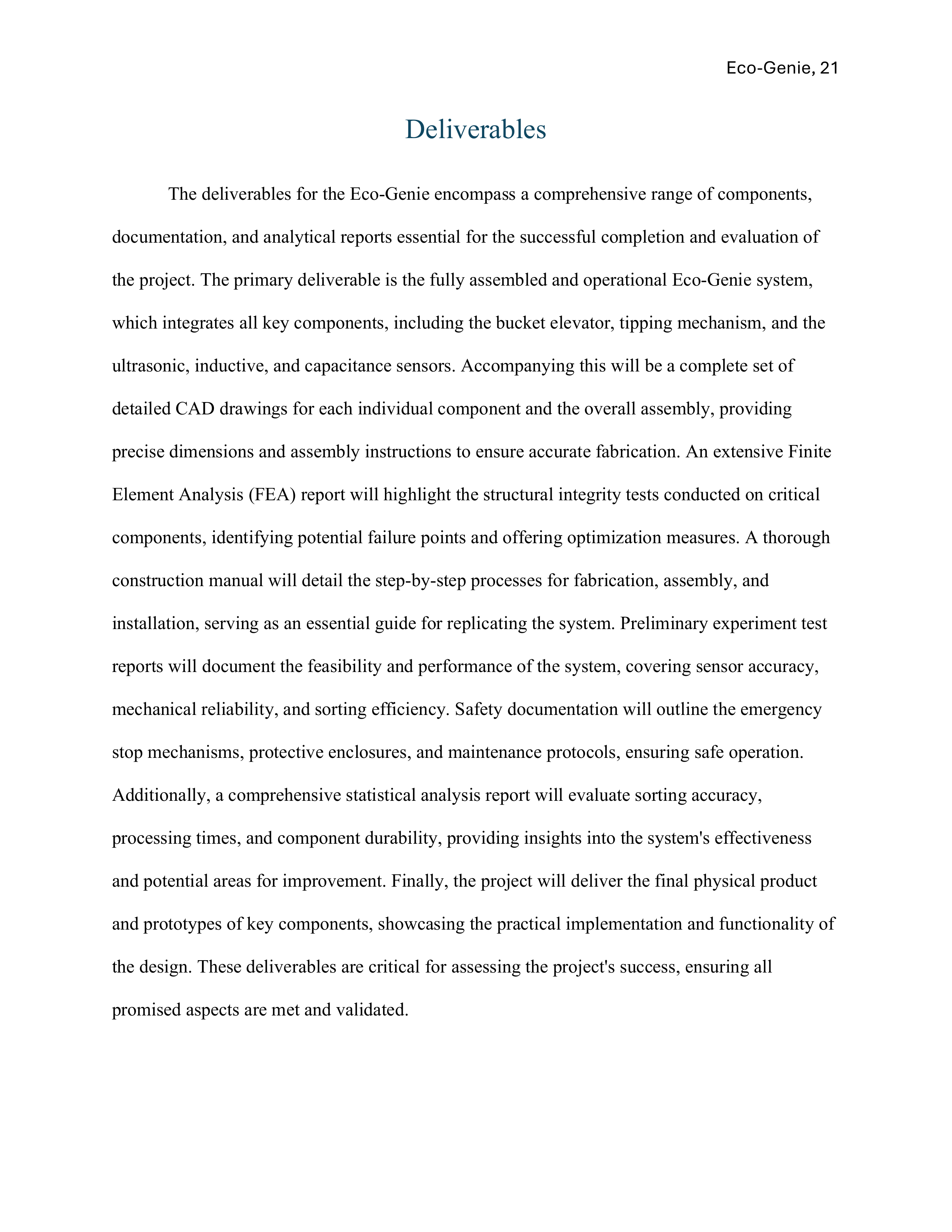 Eco-Genie Proposal page 22